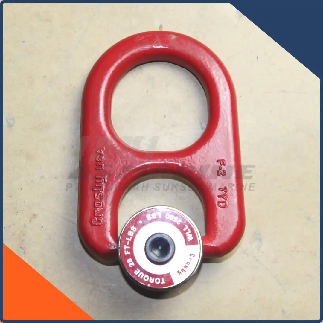 CROSBY USA UNC Heavy Lift Swivel Hoist Ring HR1000 1/2 – 13 x 2.25 Inch